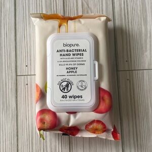 3/$10  biopure. AntiBac *HONEY APPLE*  40 count